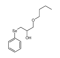 2-Propanol, 1-butoxy-3-(phenylseleno)- 结构式