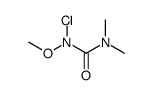N-氯-N-甲氧基-N',N'-二甲基脲 结构式