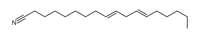 9,12-十八碳二烯腈,(Z,Z)- 结构式