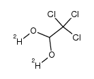 2,2,2-三氯-1,1-乙二醇-1,1-d2 结构式