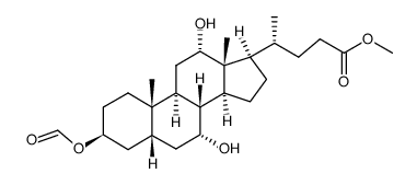 (3β,5β,7α,12α)-3-(ForMyloxy)-7,12-dihydroxycholan-24-oic Acid Methyl Ester 结构式
