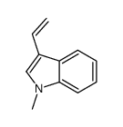 1-甲基-3-乙烯基吲哚 结构式