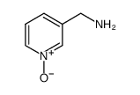 3-氨基甲基吡啶-N-氧化物 结构式