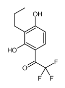 1-(2,4-二羟基-3-丙基苯基)-2,2,2-三氟乙酮 结构式
