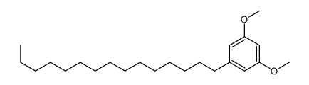 5-Pentadecylresorcinol Dimethyl Ether 结构式