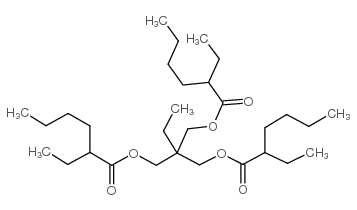 三羟甲基丙烷三(乙基己酸)酯 结构式