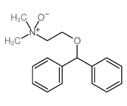 苯海拉明N-氧化物 结构式