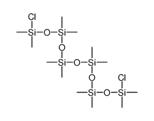 十四甲基-1,11-二氯六硅氧烷 结构式