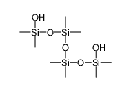 1,1,3,3,5,5,7,7-八甲基-1,7-四硅氧烷二醇 结构式