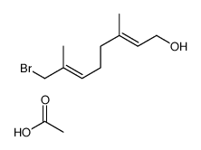 2,6-Octadien-1-ol, 8-bromo-3,7-dimethyl-, 1-acetate, (2E,6E)- 结构式
