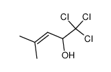 (2R)-1,1,1-三氯-4-甲基-3-戊烯-2-醇 结构式