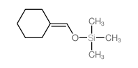 环己亚基甲氧基三甲基硅烷 结构式