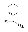 (R)-α-羟基-1-环己烯-1-乙腈 结构式