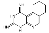 7,8,9,10-四氢嘧啶并[4,5-c]异喹啉-1,3-二胺 结构式