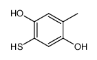 2-巯基-5-甲基-1,4-苯二酚 结构式