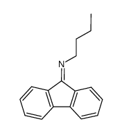 1-Butanamine, N-9H-fluoren-9-ylidene- 结构式