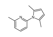 2-(2,5-dimethyl-1H-pyrrol-1-yl)-6-methylPyridine 结构式