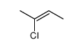 (Z)-2-氯-2-丁烯 结构式