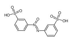 Azoxybenzene-3,3'-disulfonic acid 结构式