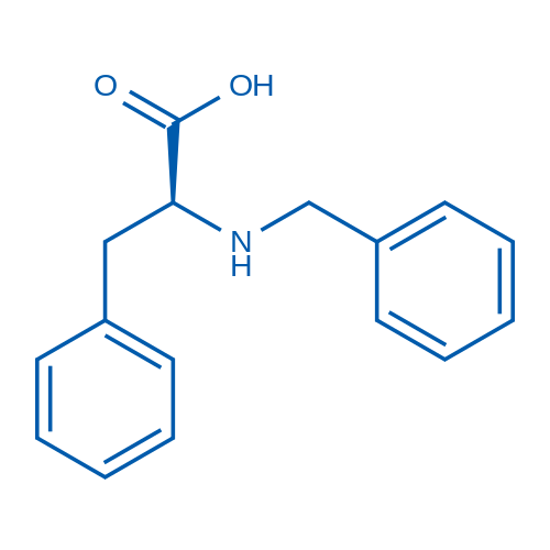N-苄基-L-苯丙氨酸 结构式