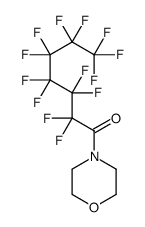1-Heptanone, 2,2,3,3,4,4,5,5,6,6,7,7,7-tridecafluoro-1-(4-morpholinyl)- 结构式