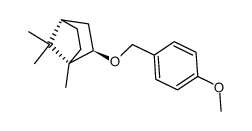 Bicyclo[2.2.1]heptane, 2-[(4-methoxyphenyl)methoxy]-1,7,7-trimethyl-, (1S-endo)- (9CI) 结构式