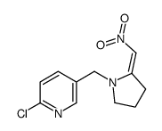 Pyridine, 2-chloro-5-[[2-(nitromethylene)-1-pyrrolidinyl]methyl]- 结构式