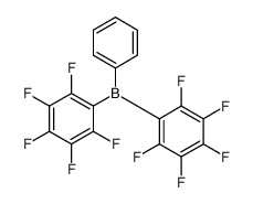 BIS(2,3,4,5,6-PENTAFLUOROPHENYL)-PHENYLBORANE 结构式