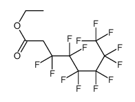 3,3,4,4,5,5,6,6,7,7,8,8,8-十三氟辛酸乙酯 结构式