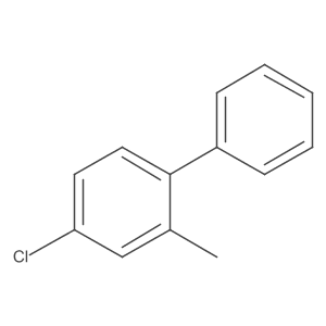 4-Chloro-2-methylbiphenyl 结构式