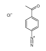 4-乙酰基苯重氮氯化物 结构式
