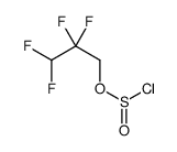 Chlorosulfurous acid, 2,2,3,3-tetrafluoropropyl ester 结构式