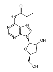 N6-丙酰虫草素 结构式