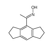 Ethanone, 1-(1,2,3,5,6,7-hexahydro-s-indacen-4-yl)-, oxime 结构式
