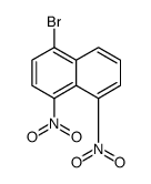 1-溴-4,5-二硝基萘 结构式