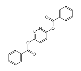 3,6-Pyridazinediol, 3,6-dibenzoate 结构式