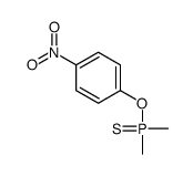 二甲基硫代膦酸-O-(4-硝基苯基)酯 结构式