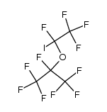 Propane, 1,1,1,2,3,3,3-heptafluoro-2-(1,2,2,2-tetrafluoro-1-iodoethoxy)- 结构式