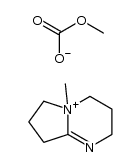 Pyrrolo[1,2-a]pyrimidinium, 2,3,4,6,7,8-hexahydro-5-methyl-, methyl carbonate (1:1) 结构式