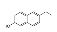 6-异丙基-2-萘酚 结构式