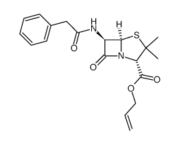 青霉素G烯丙酯 结构式