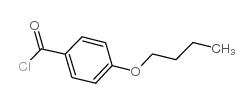 4-正丁氧基苯甲酰氯 结构式