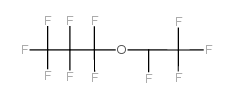 七氟丙基1,2,2,2-四氟乙醚 结构式