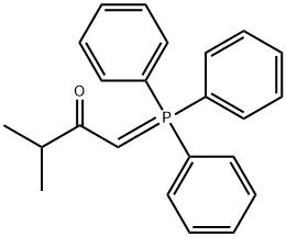 3-甲基-1-(三苯基-Λ5-亚膦基)丁-2-酮 结构式