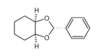 1,3-Benzodioxole, hexahydro-2-phenyl-, (3aR,7aS)-rel- 结构式