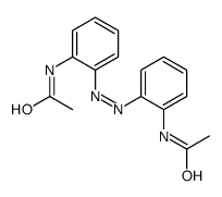 N,N'-(偶氮二-2,1-亚苯基)二乙酰胺 结构式