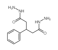 3-苯基戊二酸二酰肼 结构式