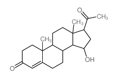 15α-Hydroxyprogesterone 结构式