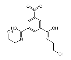 N1,N3-双(2-羟乙基)-5-硝基-1,3-苯二甲酰胺 结构式