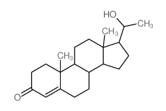 20Α-羟基黄体酮 结构式